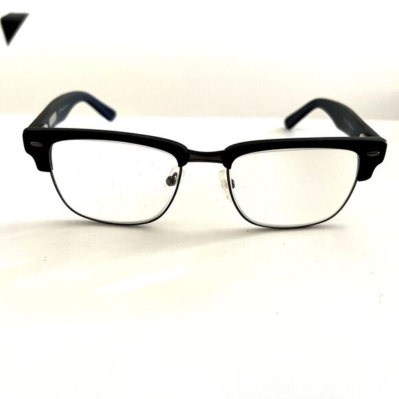 Ernest Hemingway Eyeglasses Browline 4629 Designer Frames Only Black 51-17-140 - Picture 1 of 6